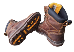 Boots Nam Cao Cổ Da Thật, Chống Nước, Đế Cách Điện Silvanus Steel Toe Waterproof Work Boot