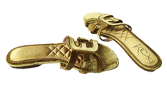 Dép sandal nữ nhung cao cấp Sam Edelman Women's Bay Flat Sandal - Giầy xuất khẩu Âu, Mỹ