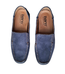 Giày lười nam da thật Born Men's Allan Color Navy (Dark Blue) - Giày nam xuất khẩu Mỹ, Eu