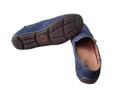 Giày lười nam da thật Born Men's Allan Color Navy (Dark Blue) - Giày nam xuất khẩu Mỹ, Eu