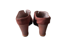 Giày sục nữ SOUL Naturalizer brown tan Haley mule - Giày nữ xuất khẩu Âu, Mỹ