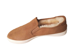 Giày nữ lót lông da thật DR SCHOLLS Womens Brown  - Giày nữ xuất khẩu Âu, Mỹ