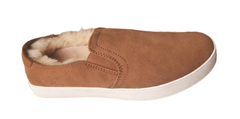 Giày nữ lót lông da thật DR SCHOLLS Womens Brown  - Giày nữ xuất khẩu Âu, Mỹ