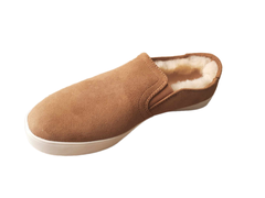 Giày nữ lót lông da thật DR SCHOLLS Womens Brown  - Giày nữ xuất khẩu Âu, Mỹ