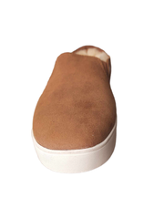 Giày nữ lót lông da thật DR SCHOLLS Womens Brown  - Giày nữ xuất khẩu Âu, Mỹ