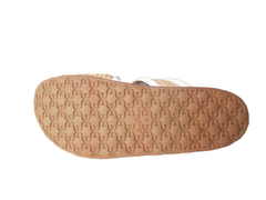Sandal nữ Sam Edelman Women's Rowan Slide Sandal Light Natural - Giày xuất Mỹ, Âu