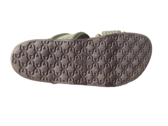 Sandal nữ Sam Edelman Women's Rowan Slide Sandal Light Natural màu xanh - Giày xuất Mỹ