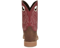 Giày bảo hộ nam, giày đi xe PKL, giày đi phượt da bò thật, chống nước, mũi bọc thép, đế cách điện và chống đinh chính hãng Justin Men's All Around 11" Walnut Brown Buffalo Steel Toe Work Boot - Giày xuất dư Mỹ