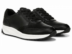 Giày nữ VNXK Naturalizer Women's Shay Lace Up Sneaker Color Black Leather - Giày nữ xuất Mỹ, Âu