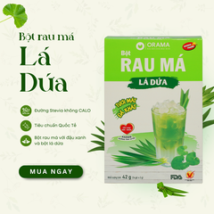 Hộp bột Rau má lá dứa (3g x 14 gói/hộp)