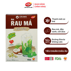 Hộp bột Rau má cốt dừa (3g x 14 gói/hộp)