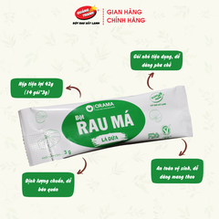 Hộp bột Rau má lá dứa (3g x 14 gói/hộp)