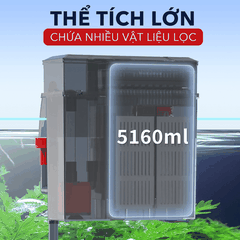 Lọc thác Baoyu LX thế hệ mới - Tích hợp tách phân, giàn mưa, khoang lọc lớn