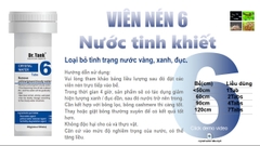 Dr.Tank Crystal Water làm trong nước hồ cá thủy sinh sau 30p