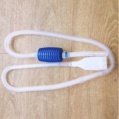 Bơm tay thay nước, hút phân hồ cá - hạn chế hút cát và phân nền ra ngoài