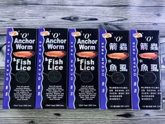 Chai số 0 xử lý rận nước và trùng mỏ neo cá Rồng