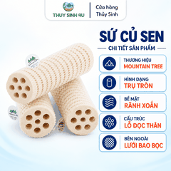 Sứ lọc củ sen Mountain Tree Lotus Root Bacteria House - Kích thước 16x4cm