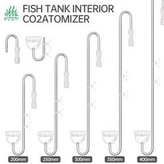Cốc sủi CO2 Week Aqua (Inox) cao cấp cho hệ thống CO2 thuỷ sinh