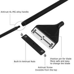 Dao cạo rêu Qanvee Q1 cao cấp cho bể thủy sinh