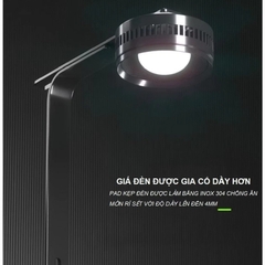 Đèn Rọi Bể Cá Deyao RGB và HBPro 70W - Chỉnh APP Dạng Lọn Nhôm