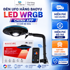 Đèn UFO BAOYU - Chỉnh APP Thông Minh - Đèn LED Bể Cá Thủy Sinh, Biotope (90W)