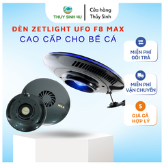 Đèn UFO F8 MAX Zetlight - Chiếc đèn cao cấp cho bể cá Biotope