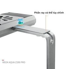 Đèn Week Z200 Pro RGB-UV chỉnh APP và đánh màu siêu đẹp