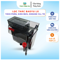 Lọc thác Baoyu LX thế hệ mới - Tích hợp tách phân, giàn mưa, khoang lọc lớn