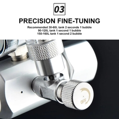 Van điện CO2 Mufan chính hãng cho hệ thống CO2 thủy sinh