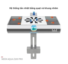 Đèn Week Z200 Pro RGB-UV chỉnh APP và đánh màu siêu đẹp