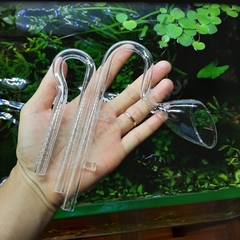 In Out thủy tinh ngắn cho bể thủy sinh, cá cảnh