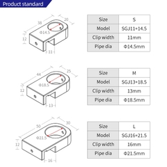 Kẹp In Out Week Aqua cao cấp - Tinh tế và thẩm mỹ