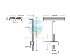 Đèn Week Z200 Pro RGB-UV chỉnh APP và đánh màu siêu đẹp