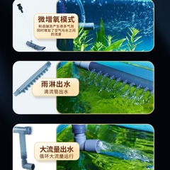 Lọc thùng JINWA (FTA) siêu mạnh - có sẵn hút đáy và lọc váng