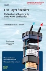 Lọc thùng tách phân Sunsun YWY 800 - tích hợp tách phân, xả đáy