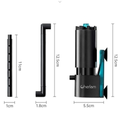 Lọc váng xoay Cherlam thế hệ mới cho bể cá cảnh