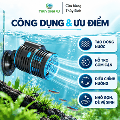 Máy thổi luồng SUNSUN YVP 01A-02A-03A-04A - Thổi luồng, tạo sóng bể cá cảnh