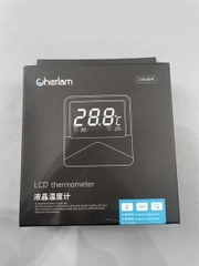 Nhiệt kế điện tử Cherlam (Có cảnh báo nhiệt độ) cao cấp cho bể cá thủy sinh