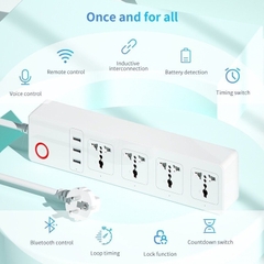 Ổ cắm Wifi Tuya điều khiển từ xa độc lập từng ổ riêng