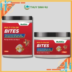 Thức ăn Multi Color Bites - Thức ăn tăng màu cá cảnh dạng Red Worm