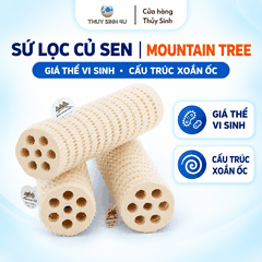 Sứ lọc củ sen Mountain Tree Lotus Root Bacteria House - Kích thước 16x4cm