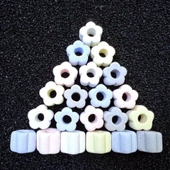 Vật liệu lọc Sứ viên hoa mận (ngẫu nhiên màu) cho bể thủy sinh cá cảnh