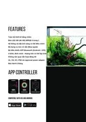 Đèn Micmol NH Series - LED WRGB 4 in 1 siêu mạnh cho bể thủy sinh