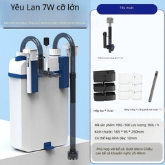 Lọc treo Sunsun YBG thế hệ mới – Có lọc váng và chỉnh dòng