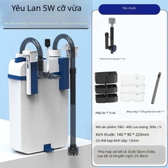 Lọc treo Sunsun YBG thế hệ mới – Có lọc váng và chỉnh dòng