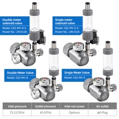 Van điện CO2 Week Aqua cao cấp cho bể thuỷ sinh