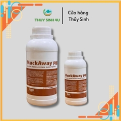 Vi sinh dị dưỡng MuckAway Pro phân huỷ Phân Cá, mùn bã và chất thải cho bể cá