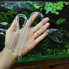 In Out thủy tinh ngắn cho bể thủy sinh, cá cảnh