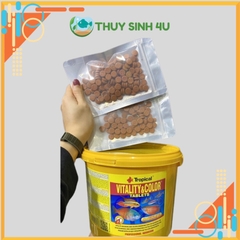 Thức ăn cá cảnh Tropical Vitality Color cám dán - chiết 100g
