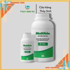 Vi sinh MultiBio xử lý độc tố và làm trong nước hồ cá